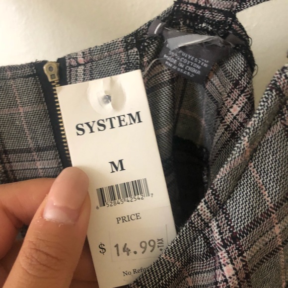 Check pattern crop top - Picture 4 of 4